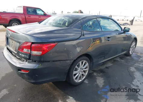 2010 Lexus Is 250C из США, поврежденный, VIN JTHFF2C23A2511384